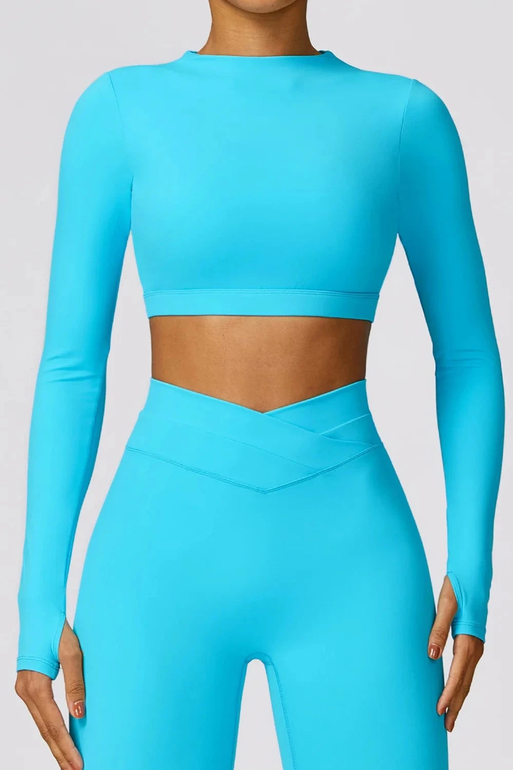 Hollow Out Long Sleeve Yoga Top