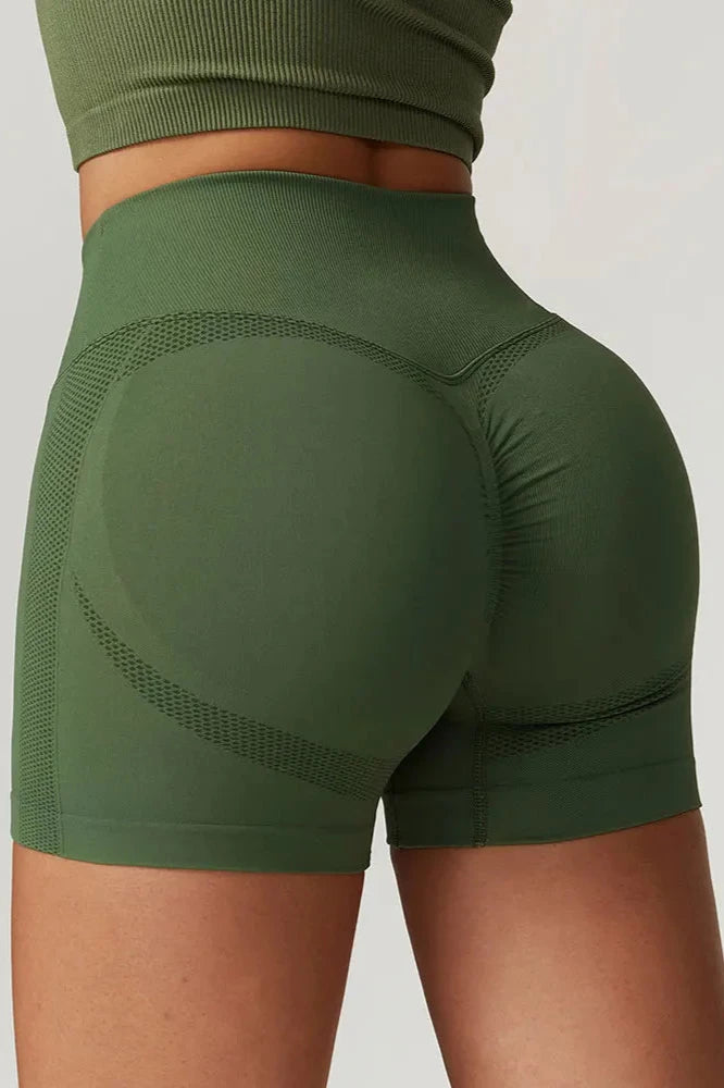 High Waist Tummy Control Cycling Shorts