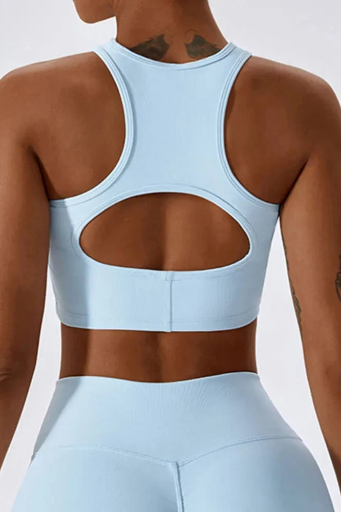 Seamless Ribbed Yoga Top