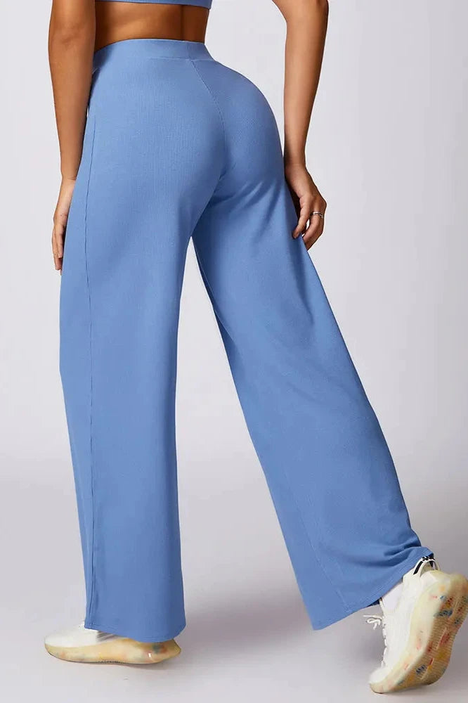 High Waist Wide Leg Pants