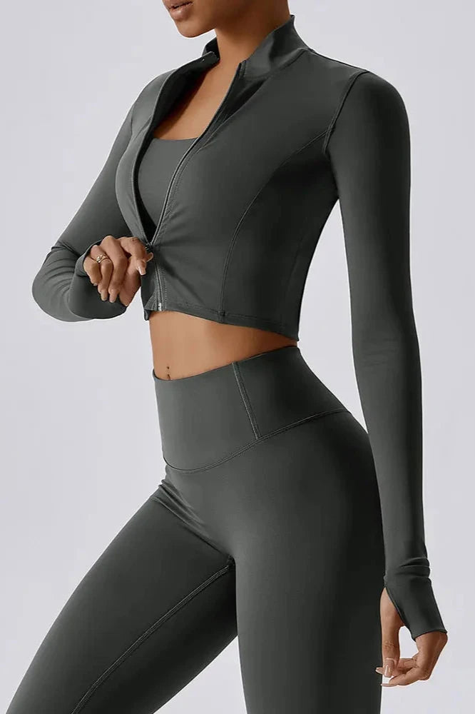 Quick Dry Zipper Sports Jacket