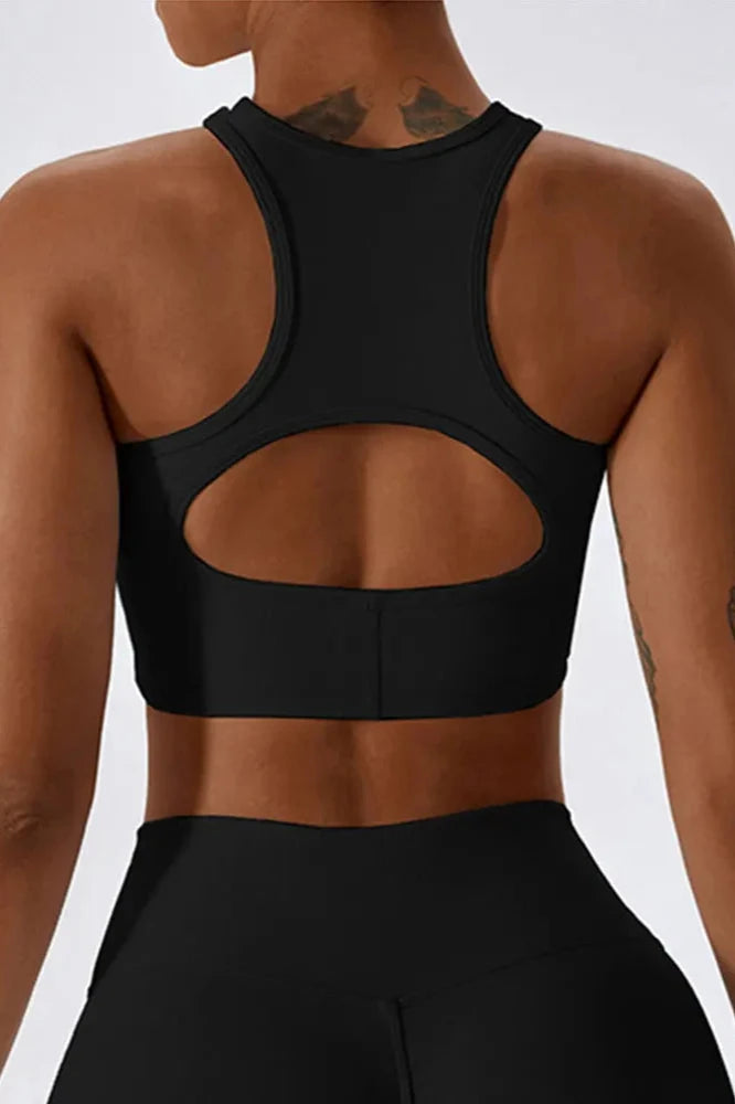 Seamless Ribbed Yoga Top