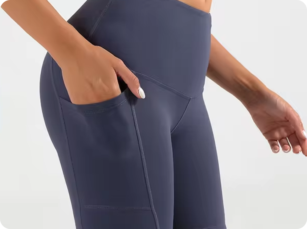The Perfect Pair: High-Waisted Leggings with Handy Pockets