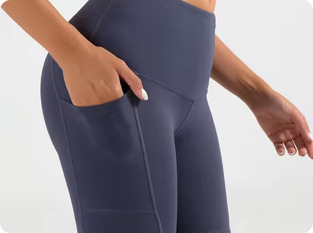 The Perfect Pair: High-Waisted Leggings with Handy Pockets