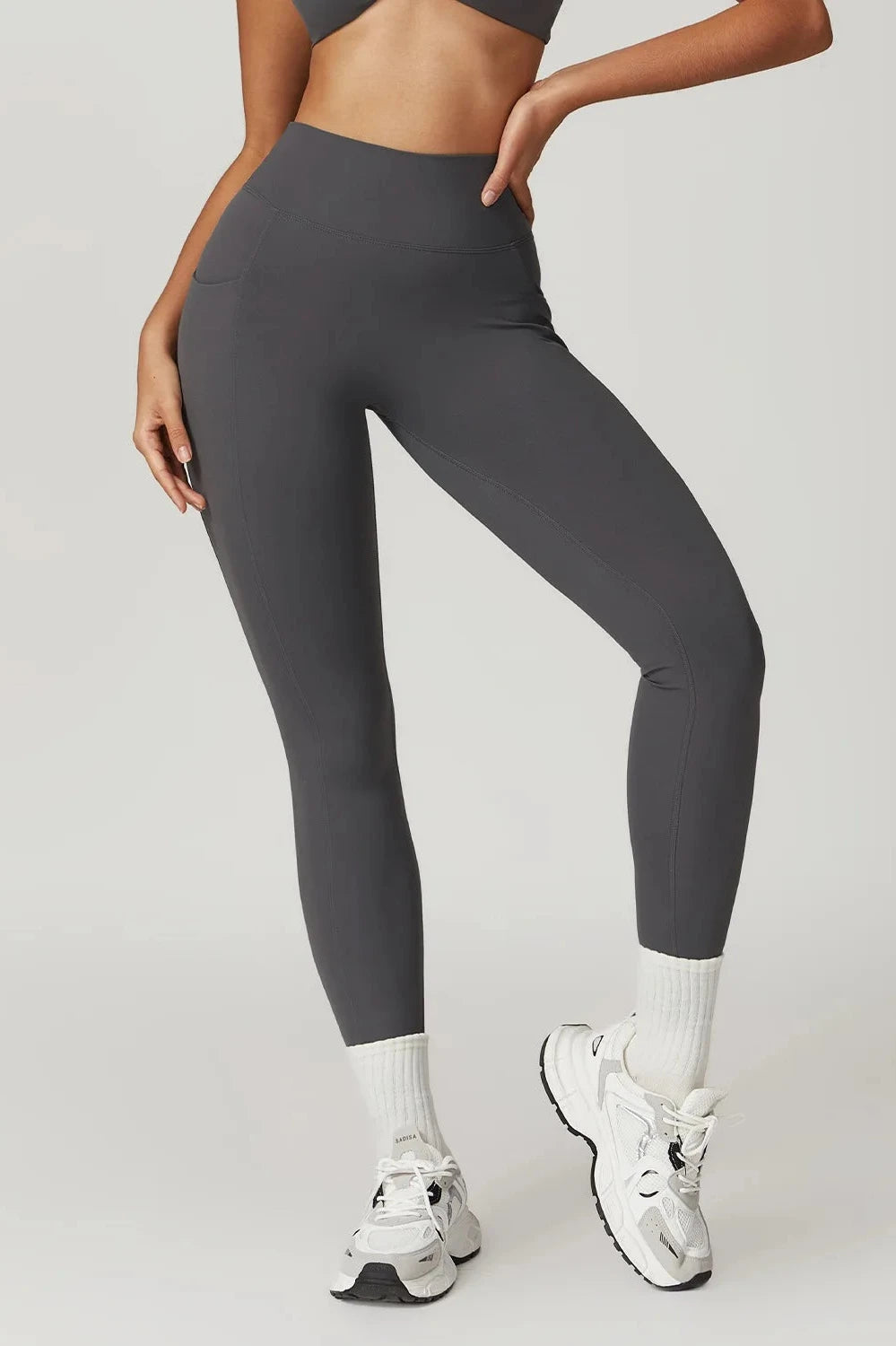 V-Shaped Back High Waist Yoga Leggings