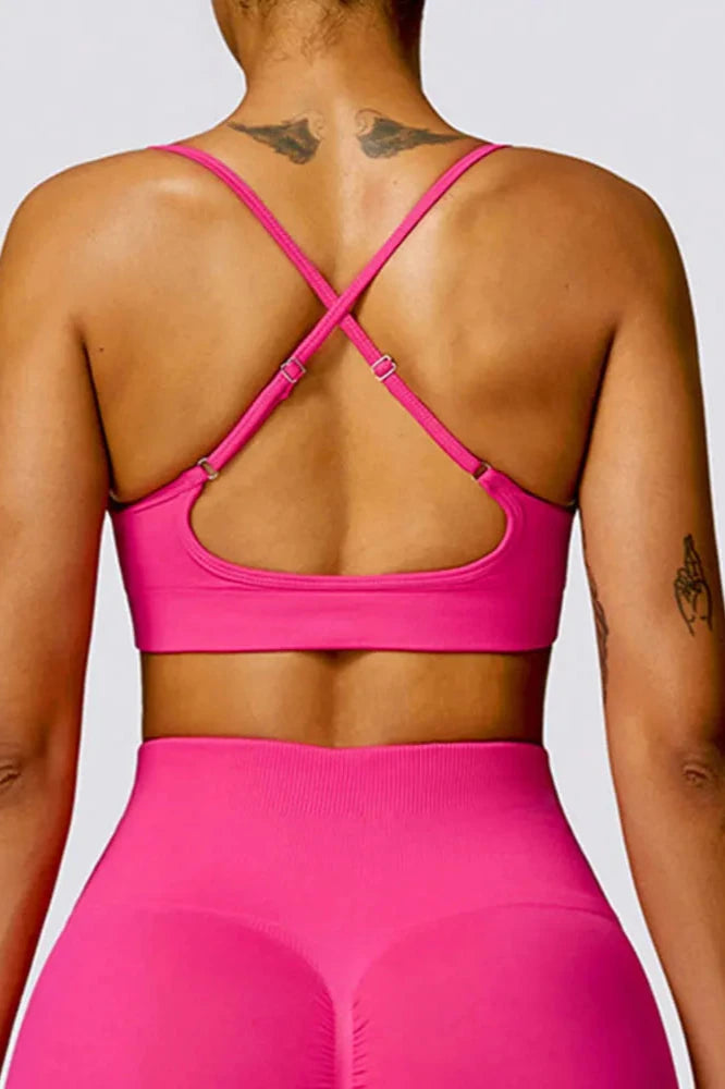 Criss Cross High Support Sports Top