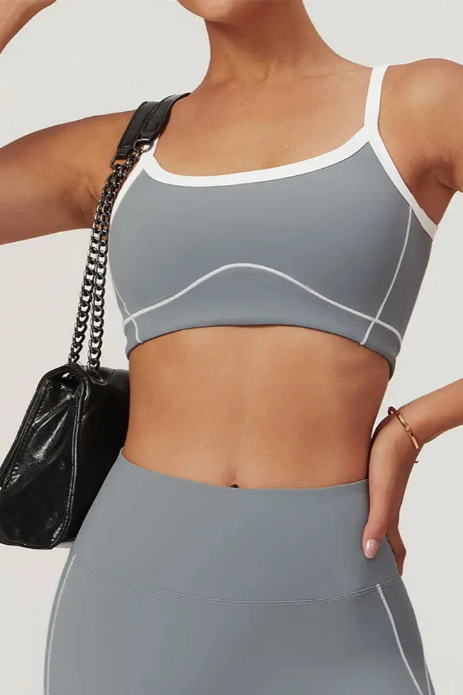 Breathable Fitness Crop Top Bra