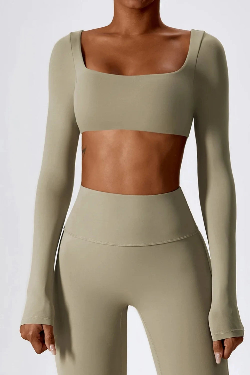 Seamless Long Sleeve Workout Top