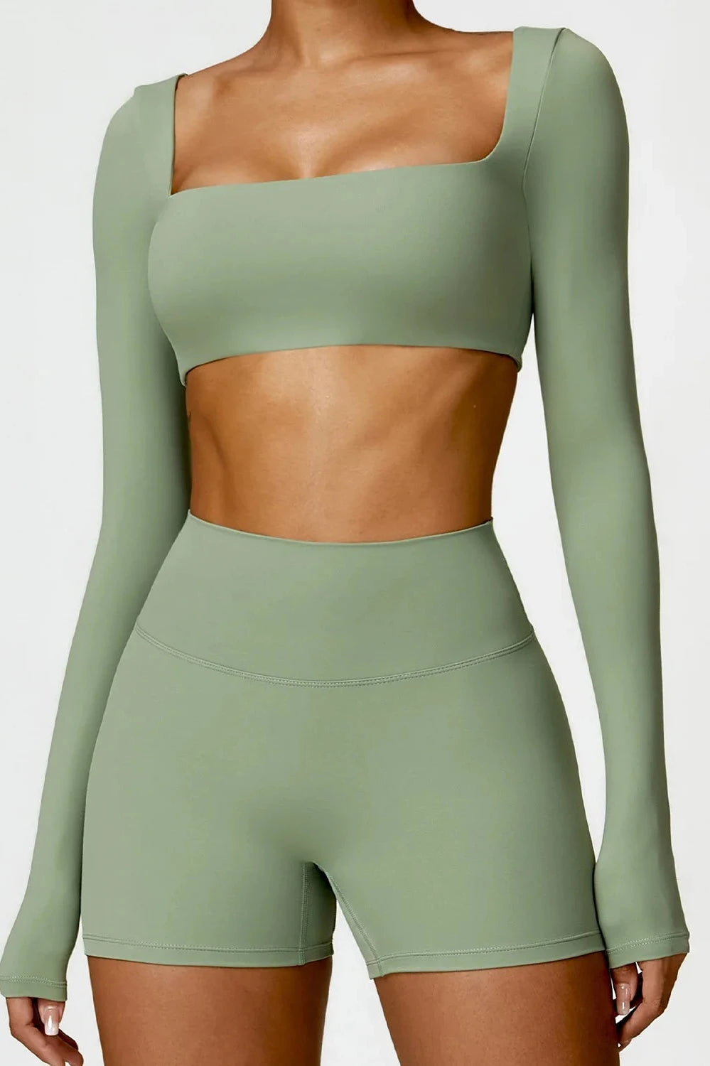 Long Sleeve Winter Yoga Top