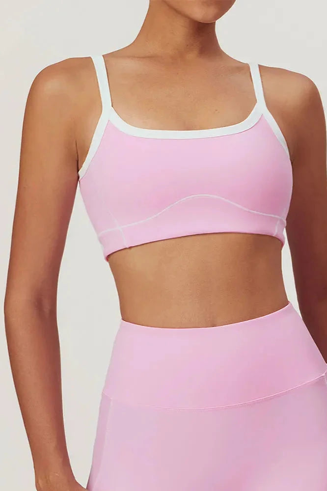 Breathable Fitness Crop Top Bra