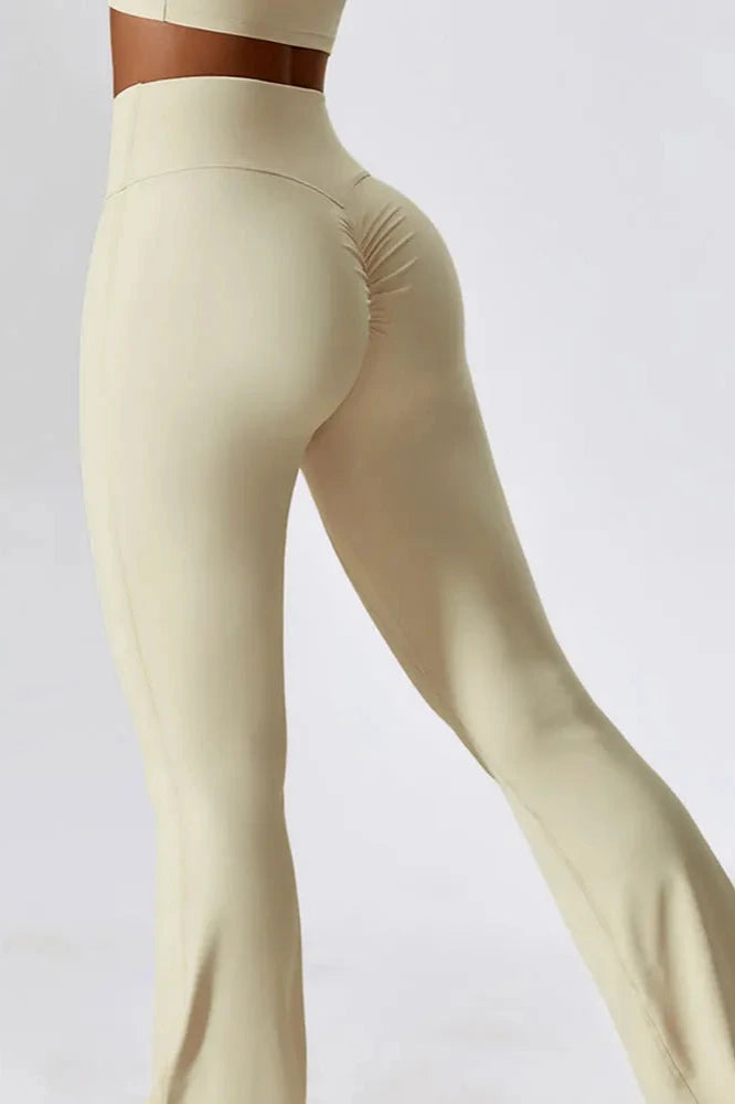 High Waist Flared Yoga Pants