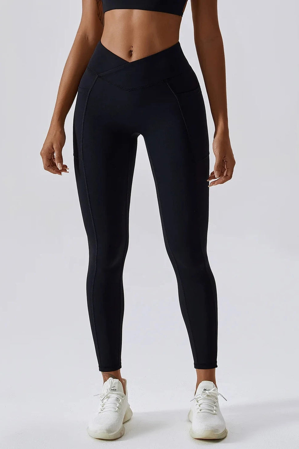 High Waist Yoga LeggingsBlack / L