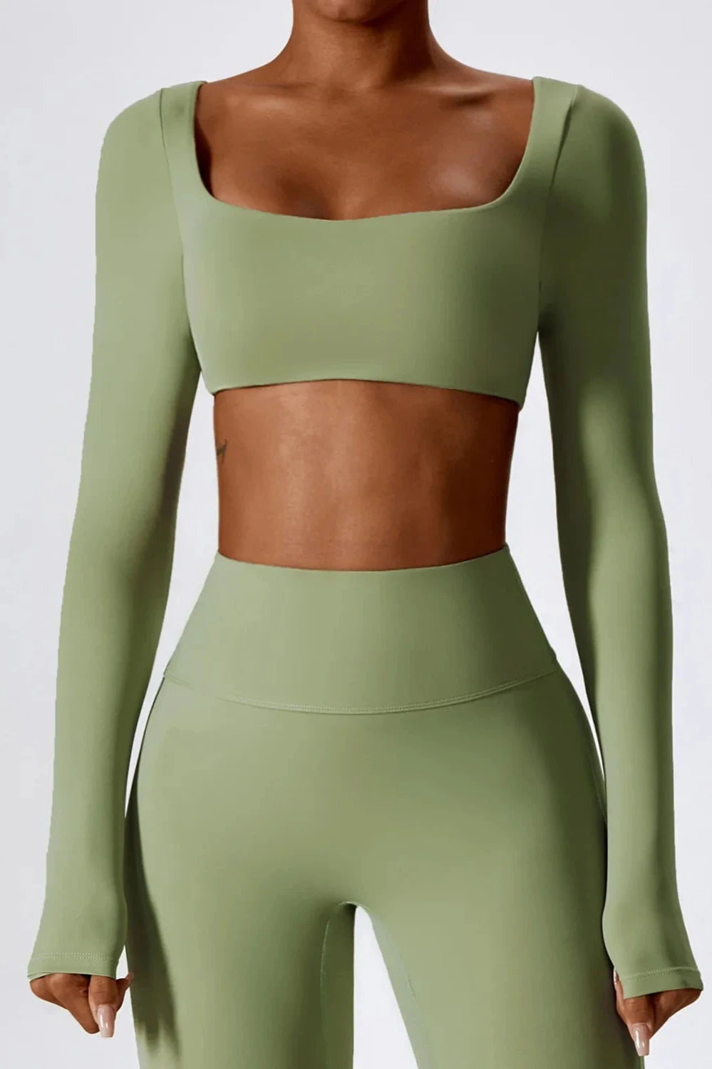 Seamless Long Sleeve Workout Top