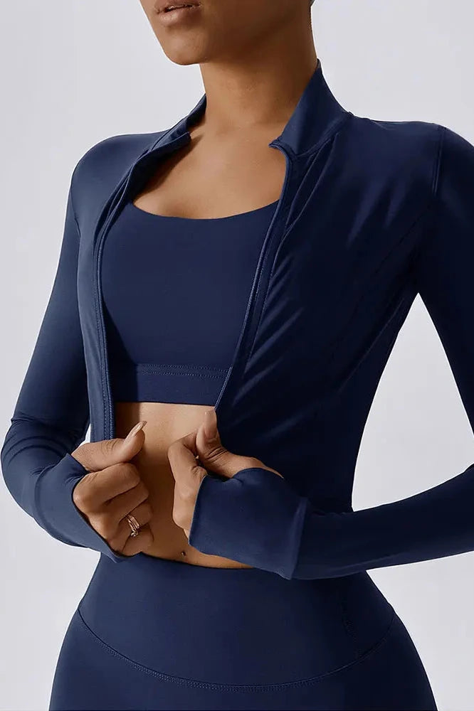 Quick Dry Zipper Sports Jacket