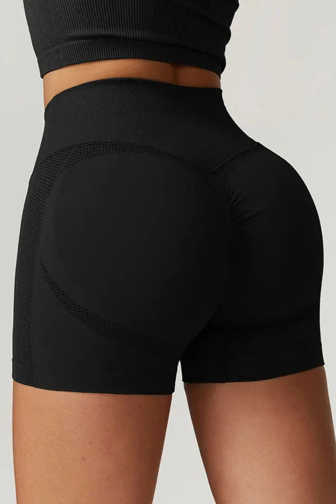High Waist Tummy Control Cycling Shorts