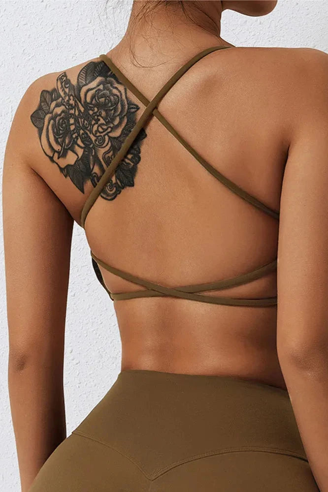 Quick Dry Stretch Sports Bra