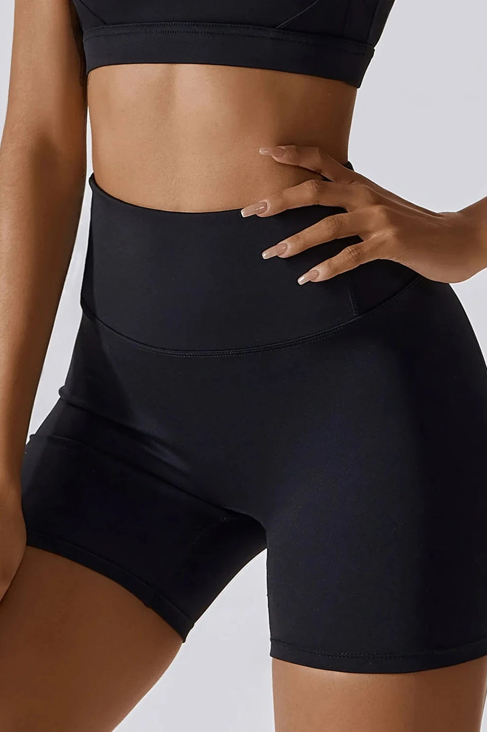 High Waist Quick Dry Yoga Shorts