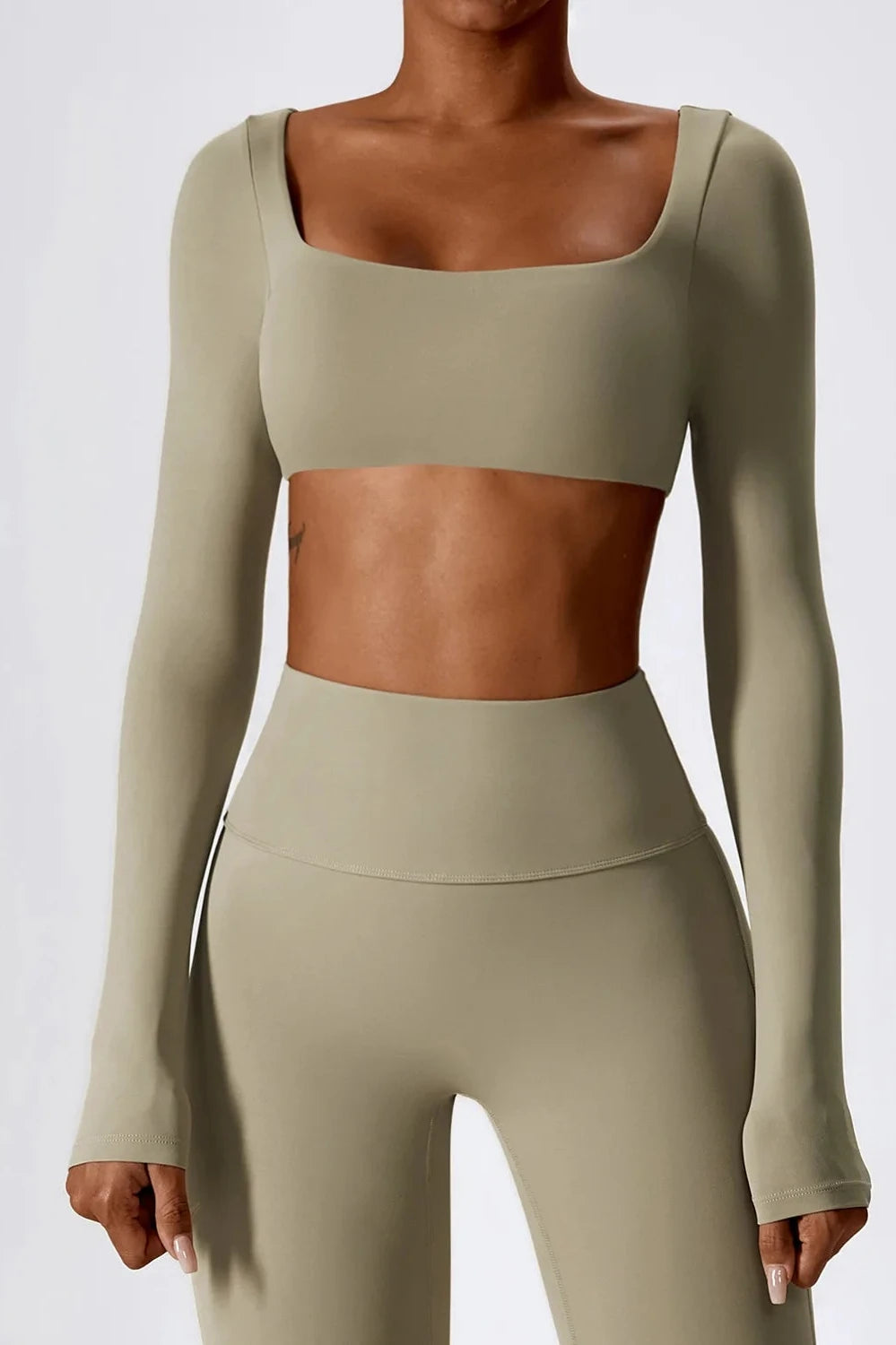 Seamless Long Sleeve Workout Top